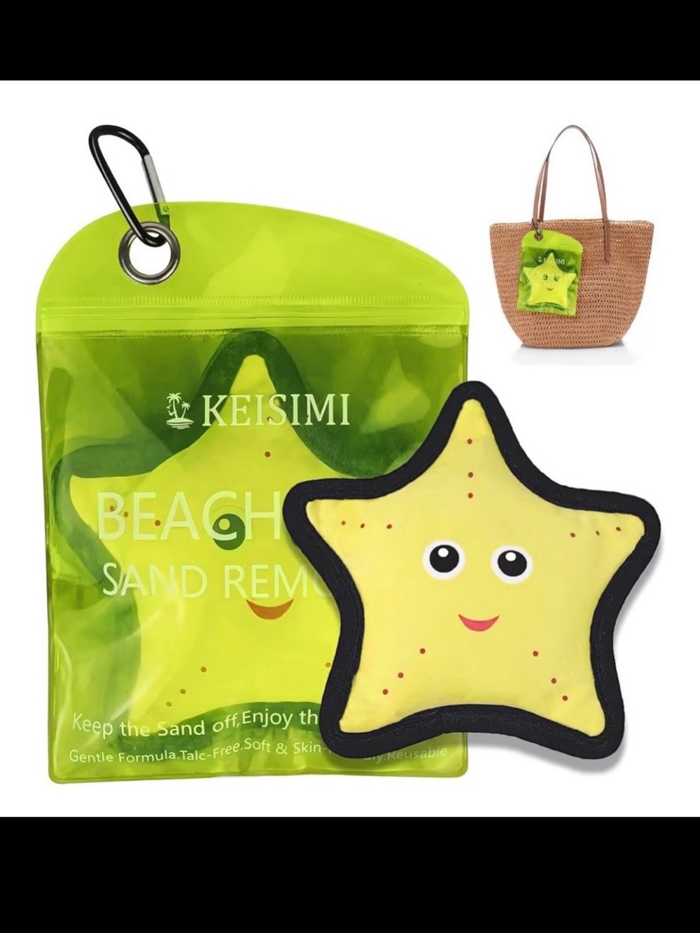 Keisimi Starfish Reusable Sand Remover